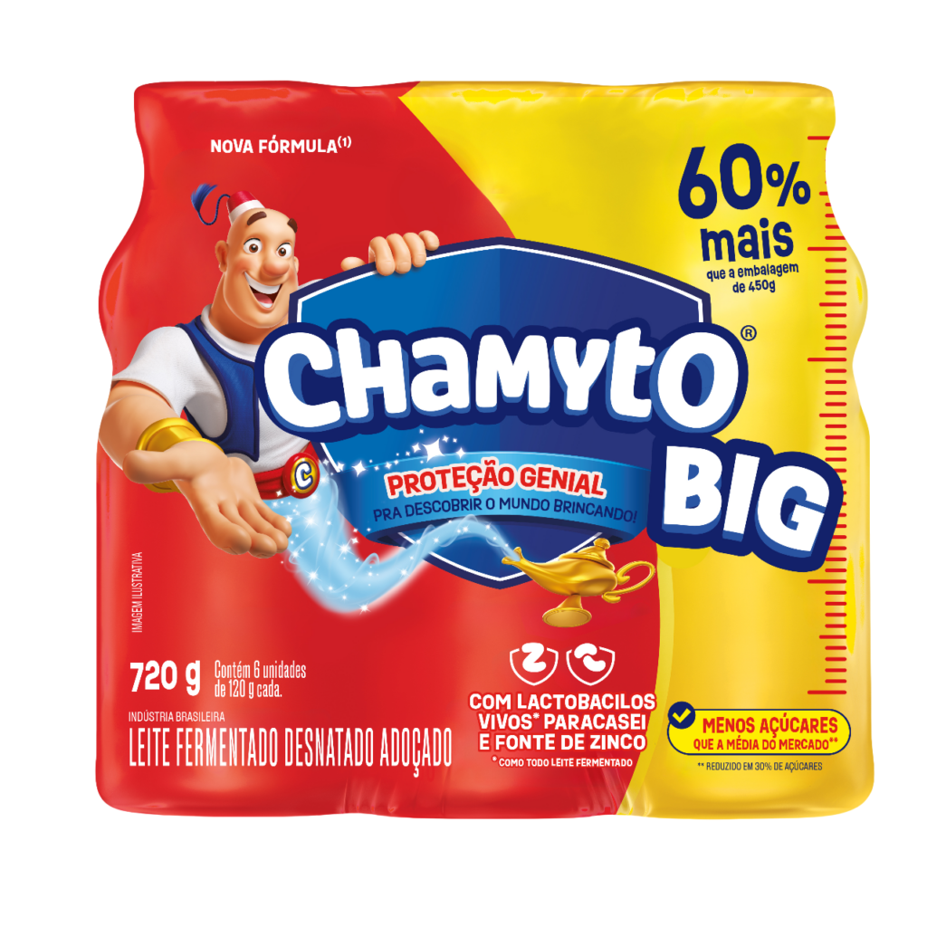 Chamyto Multipack 720g com 6 unidades